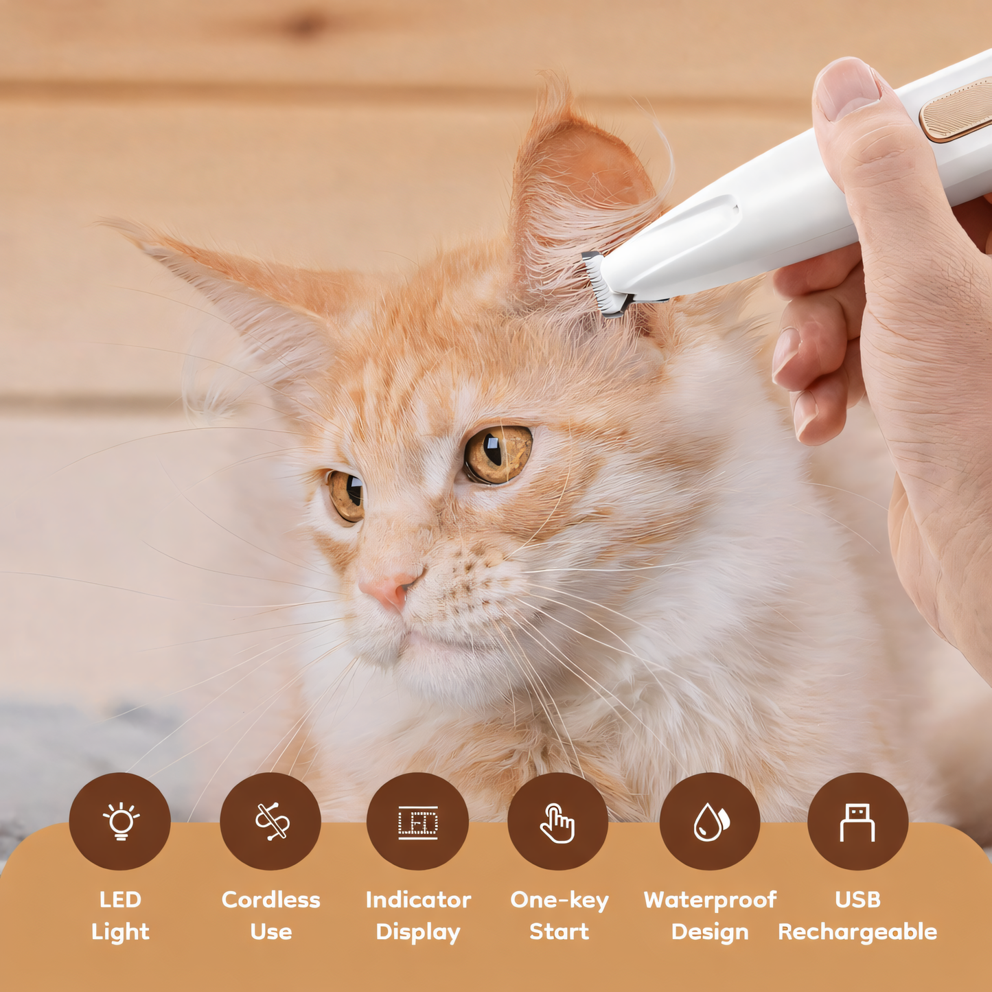 MrGroomr™ Waterproof Trimmer